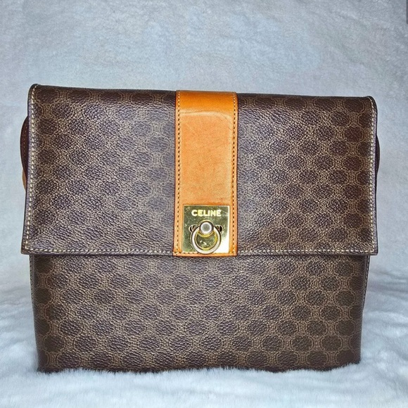 Celine Macadam Canvas Crossbody - Picture 1 of 7